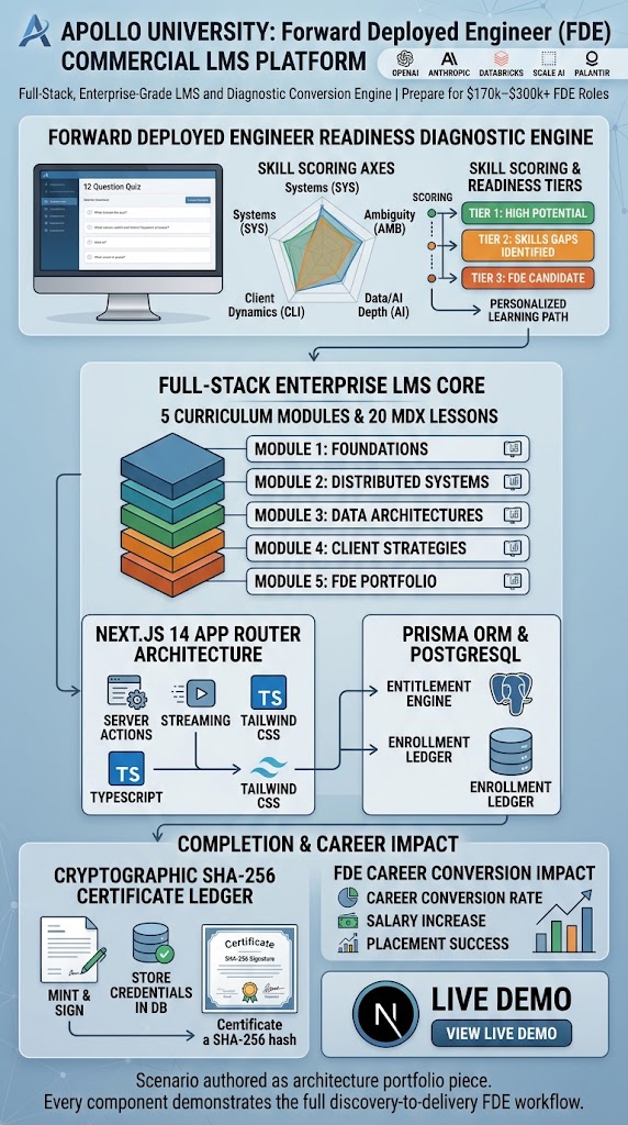 Apollo University: Forward Deployed Engineer (FDE) Commercial LMS Platform