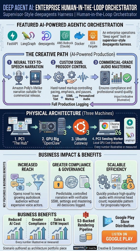 Deep Agent AI: Enterprise Human-in-the-Loop Orchestrator